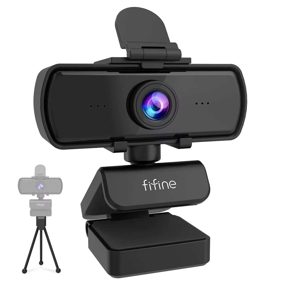 1440P Full HD PC Webcam with Microphone, Tripod, for USB Desktop & Laptop,Live Streaming Webcam for Video Calling-K420